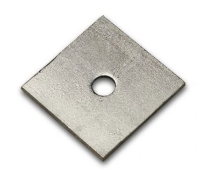 ARANDELA CUADRADA GALVANIZADA