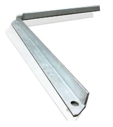 ANGULAR EN V P/CRUCETA GALVANIZADA