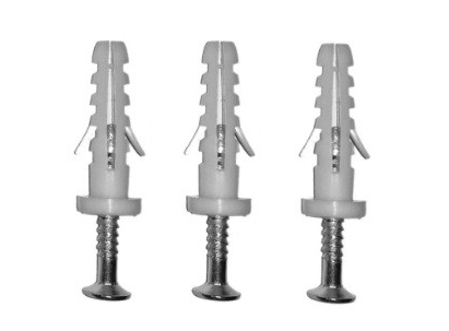 CHAZO PLASTICO CON TORNILLO